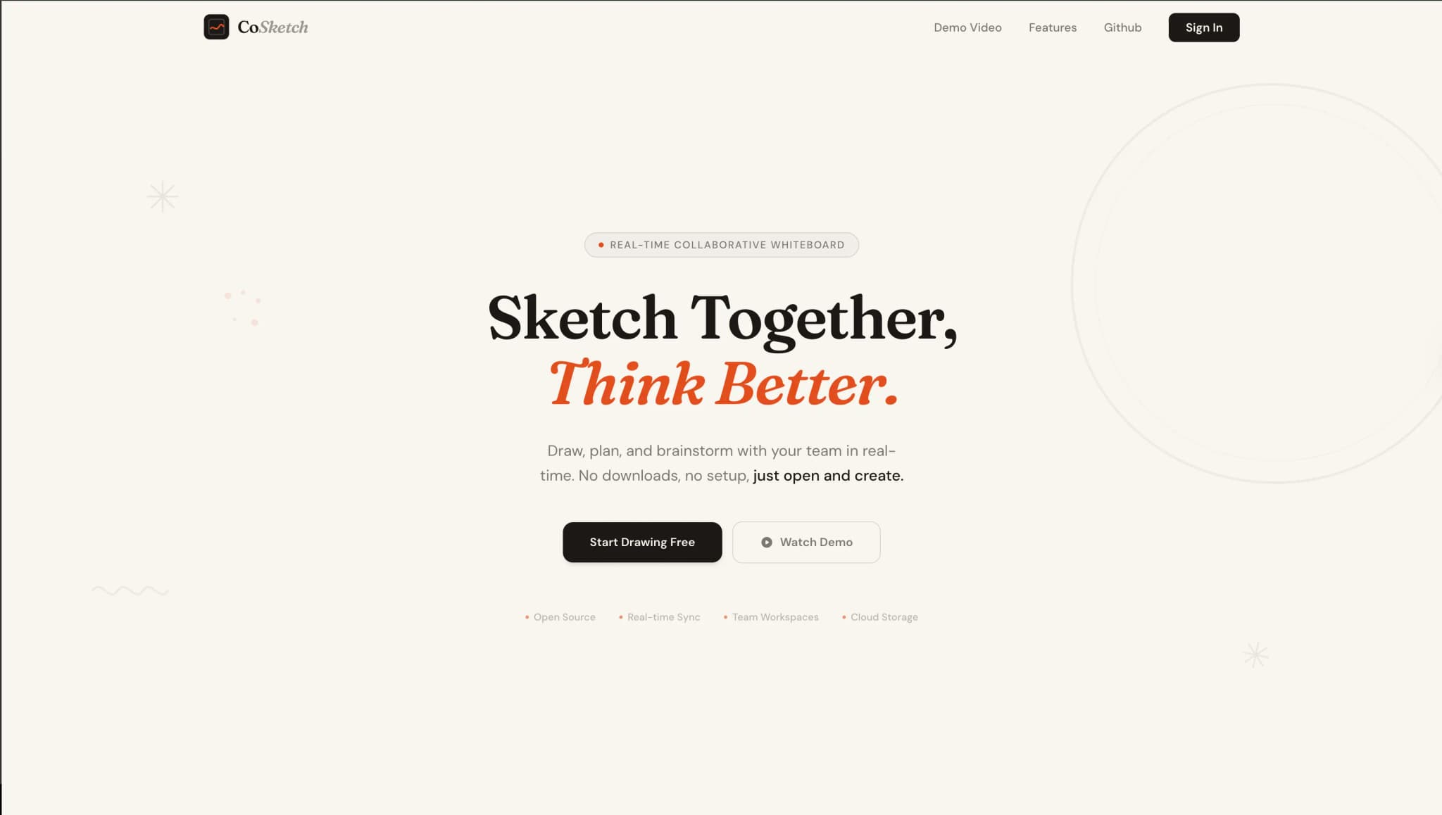 CoSketch preview